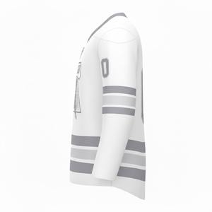 เสื้อเจอร์ซีย์เล่นฮ็อกกี้น้ำแข็งระเหิดสำหรับมืออาชีพหมายเลขทีมตามสั่งผู้จัดจำหน่าย - Product Image 2