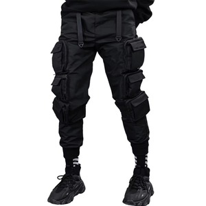 Venta caliente 100% algodón reflectante minería hombres ropa de trabajo pantalones Cargo para hombres - Product Image 1