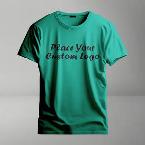 T-shirt pour hommes en coton blanc uni de haute qualité avec impression dtg personnalisée conçoit des vêtements décontractés à la mode à manches courtes - Product Image 3