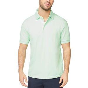 Polo en tissu de qualité pour homme, respirant, séchage rapide, anti-froissement, anti-boulochage, anti-rétrécissement, écologique - Product Image 6