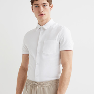 Camiseta Casual de Manga Corta para Hombre, Tejida en Algodón, con Bolsillo, Secado Rápido, Opciones Personalizadas, Moda Otoñal - Product Image 6