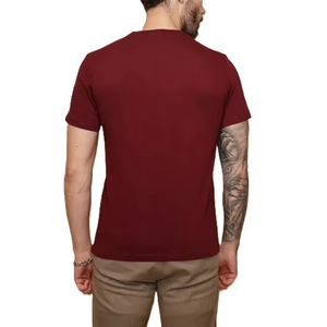 เสื้อยืดลำลองสำหรับผู้ชายผ้าคอตตอน100% น้ำหนักเบารัดรูป230GSM เข้ารูปจัดส่งรวดเร็วพร้อมลายตัวอักษรสวยงามขนาดผู้ใหญ่ - Product Image 3