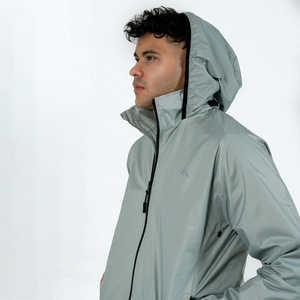 Veste coupe-vent avec logo personnalisé en gros manteaux thermiques de randonnée pour hommes sweats à capuche d'hiver veste d'hiver imperméable - Product Image 6