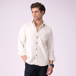 Camisas de vestir a cuadros de Primavera de algodón 100% personalizadas para hombre, camisas de manga larga forradas con botones populares de talla grande, tela de franela de estilo Formal - Product Image 1