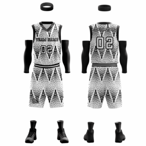 Ensemble d'uniformes de basketball personnalisable noir et jaune réversible et respirant, imprimé par sublimation, avec techniques de strass, pour garçons et hommes, idéal pour l'été - Product Image 4