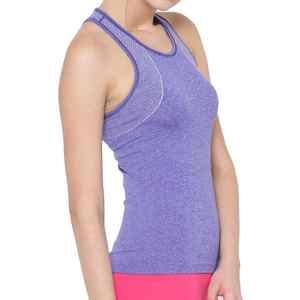 Sujetador a prueba de golpes de alta intensidad recogido fijo de gama alta tipo Fitness espalda correr deportes ropa interior mujeres Yoga camiseta sin mangas - Product Image 1