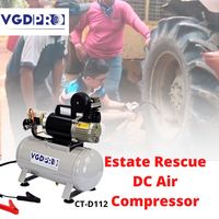 Mini compresseur d'air, pompe à Air, robuste, sans huile avec réservoir de 12 litres, 12V, haute efficacité, étanche aux intempéries