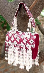 New Arrival Stunning Handmade Embossed Heavy Pearl <b>Work</b> Multi Color Bridal Evening Clutch Purse Women Purse Pearl <b>Work</b> Sling <b>Bag</b> - Product Image 4