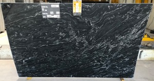 แผ่นหินแกรนิตสีเขียวโอลิเวียดีไซน์ทันสมัยสำหรับบ้านโรงแรมสำนักงานห้องครัวรับประทานอาหารขัดมันโดยตรงจากอินเดีย - Product Image 4