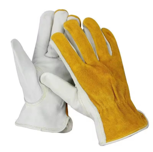 Gants de travail en cuir de daim souple avec logo personnalisé, gants de protection pour conducteur, pour le cyclisme en plein air, le ski, le quotidien - Product Image 6