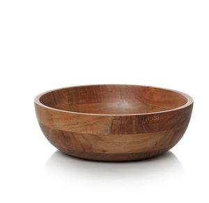 Autocollant en émail bleu ciel naturel plateau de service en bois vaisselle de table artisanat bol de fruits décoratif usage commercial alimentaire - Product Image 5