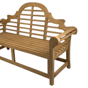 Factory Wholesale Price Teak Solid Wood Durable Eco-Friendly Water Resistant Patio <b>Bench</b> for Hotel & Mall Use - Product Image 2
