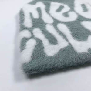 Gorros con bordado personalizado Oem Acrílico Venta al por mayor de punto de invierno Beanie Sombreros Mens Custom Beanie - Product Image 4