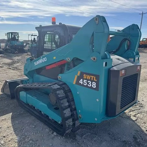 Minicargadora Sunward de 3 toneladas con retroexcavadora delantera, usada en la medida de lo posible, disponible para la venta a precios competitivos - Product Image 2