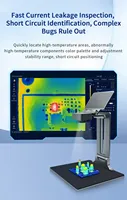 CA-09D 3D Thermal Imaging Analyzer 256X192 for PCB Short Circuit Leakage Inspect PC Phone Repair 30mm Micro Lens Camera Imager
