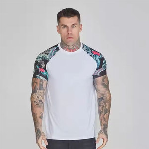2025 nueva llegada de los hombres Casual 100% algodón de gran tamaño lavado ácido Sunfaded Street moda camiseta hombres Sunfaded camiseta - Product Image 1
