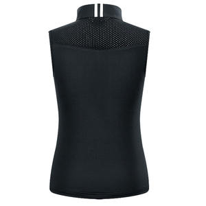 Chemise d'équitation élégante à manches longues et demi-fermeture éclair pour dames nouvelle couche de base vêtements équestres - Product Image 3