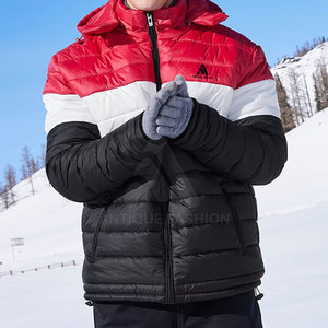 Veste matelassée d'hiver pour homme fabriquée par des professionnels Logo avant Imperméable Coupe-vent Options personnalisées pour une utilisation décontractée en plein air - Product Image 2