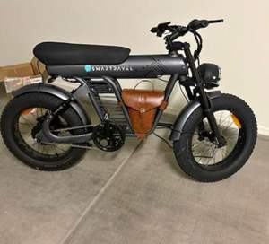 Bicicleta Eléctrica SMARTRAVEL de Calidad con Motor sin Escobillas de 1200W, Batería Extraíble de 48V 20Ah, Bicicleta Eléctrica de Montaña con Neumáticos Gruesos de 20 Pulgadas para Hombres y Mujeres - Product Image 4