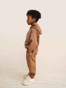 Ventes en gros de survêtements décontractés d'hiver pour enfants, filles et garçons, vêtements personnalisés, ensembles de survêtements, ensembles de survêtements en coton 2025 - Product Image 3