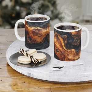 Tasse à thé en bois artisanale, bois naturel massif, tasse à thé ou à café, vaisselle durable et réutilisable - Product Image 2