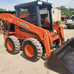 Kubotats SSV75 Wheel Skid Steer Loader Pompe à roulement moteur haute performance à bas débit avec cylindre hydraulique Huade - Product Image 4