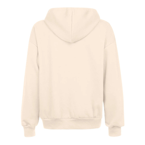 Sweats à capuche pour femmes Sweats à capuche zippés à manches longues Couleur unie Casual Cotton Sweats à capuche à la mode Tops avec poche - Product Image 6
