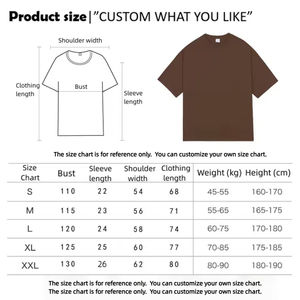 Camiseta extragrande personalizable de algodón 100% para hombre, peso pesado con logotipo personalizado DTG impreso, directo del fabricante - Product Image 5