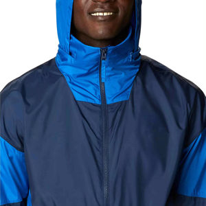 Veste coupe-vent de sport pour homme de haute qualité, prix de gros, 100% nylon, imperméable, équipement de course pour les saisons printemps et hiver - Product Image 4