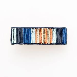 Barrette de poisson perlée à la main pour cheveux longs 30349 - Product Image 6