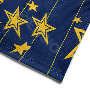 Breathable High Quality Custom 220 Grams 100% Polyester Basketball Double <b>Layered</b> Mesh Shorts Summer Men - Product Image 2