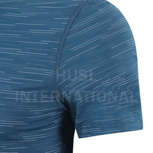 เสื้อยืดผ้าถักสีขาวดำสำหรับผู้ชายและผู้หญิงผ้าฝ้ายเปล่าสีขาวทรงสลิมฟิตไซส์ใหญ่พิเศษออกแบบได้ตามที่ต้องการ - Product Image 6