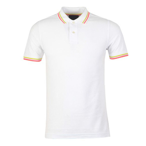 Logotipo personalizado de alta calidad para hombre bordado para camiseta Polo diseño único ropa de trabajo estilo sólido y nuevo hecho de tela de punto - Product Image 5