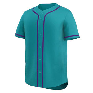 Personnalisez votre maillot de baseball avec des caractéristiques personnalisées et un tissu respirant Produit de haute qualité - Product Image 2