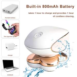 Depiladora Eléctrica para Mujer, Resistente al Agua, para Piernas y Rostro, Depiladora Indolora para Bikini, Afeitadora Corporal para Mujer - Product Image 2