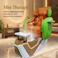 Mobilier et équipement de salon de manucure, fauteuil de pédicure de luxe, fauteuil de spa pour les pieds avec massage