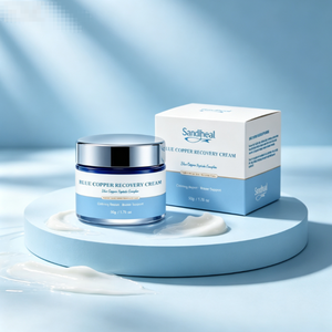 Crème anti-âge au peptide de cuivre bleu – Traitement facial régénérant et hydratant |   OEM - Product Image 4