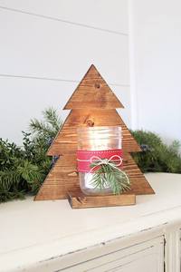 ARBRE DE NOËL PARFAIT DÉCORATION ÉCOLOGIQUE CADEAU FAIT MAIN Arbre en bois ornemental Fabriqué en cerisier un arbre pour toute saison - Product Image 5
