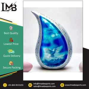 โกศใส่เถ้ากระดูกรูปหยดน้ำตาแบบกำหนดขนาดเองสไตล์อเมริกัน - Product Image 2