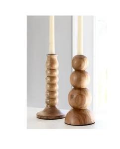 New Arrival Handmade <b>Wooden</b> Candle <b>Holder</b> Stand Indian Manufacturer's Design for Home Decor Stylish INS Style for Weddings Gifts - Product Image 6