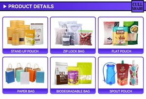 Pochette de support personnalisée résistante aux enfants Sacs en mylar de 3.5g/1 livre en blanc et noir 7g/14g Sacs en plastique à fermeture éclair à l'épreuve des enfants - Product Image 4