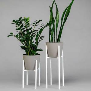 Top vente fabriqué en Inde jardinière extérieure Vase à fleurs moderne sur mesure avec de haute qualité - Product Image 3