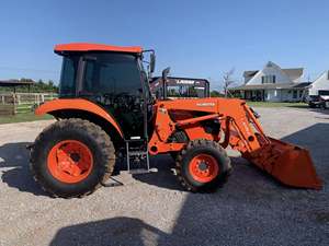 Tractor de Ruedas L1153 de 50 HP Usado con Cargador Frontal, Bomba de Engranajes y Caja de Cambios - Naranja, Equipo Agrícola - Product Image 2