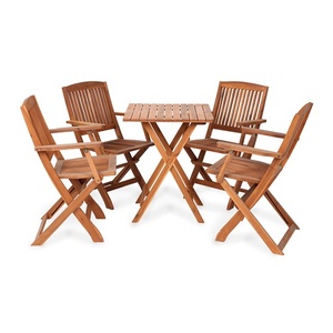 Gran oferta de muebles de exterior, mesas de jardín al aire libre, juego de sillas Ang, juego de muebles de madera - Product Image 3