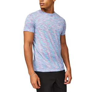 เสื้อยืดคอกลมสำหรับผู้ชายเสื้อยืดสะท้อนแสงสำหรับฤดูร้อนออกแบบโลโก้ได้ตามต้องการ - Product Image 1