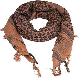 Keffiyeh táctico desierto camuflaje Cachemira lana Shemagh bufanda cuello cabeza envoltura borla Unisex al aire libre ropa de invierno - Product Image 1