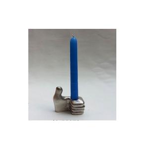 Ensemble 2 bougeoirs de pilier en aluminium uniques et modernes bougeoirs votifs faits à la main bonne qualité verre métal Pâques inspiré Ins - Product Image 5