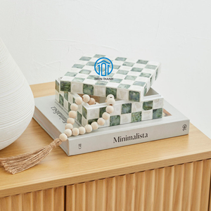 Nouvellement élégant Style nacre incrustation boîtes à bijoux taille personnalisée bijoux vadrouille boîtes populaires pour cadeau et décoration de la maison - Product Image 3