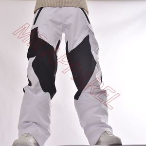 2025 pantalones de Snowboard holgados personalizados, ropa de esquí impermeable para invierno, características calentadas a prueba de viento, estilo suelto de pierna ancha de calle alta - Product Image 1