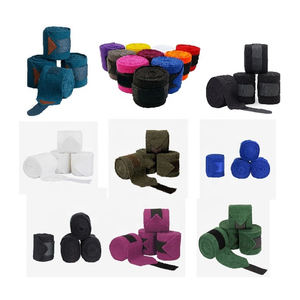 Vendajes suaves personalizados de 4 metros, venta al por mayor, productos para el cuidado del caballo para montar a caballo - Product Image 4